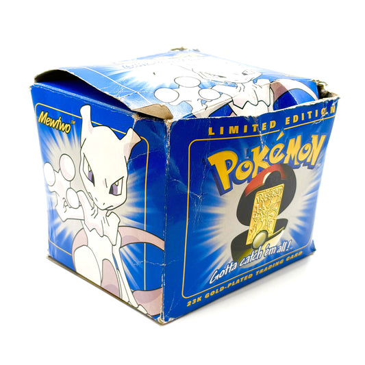1999 Pokémon Burger King: Mewtwo #150 Limited Edition 23K Gold-Plated Trading Card [Sealed]