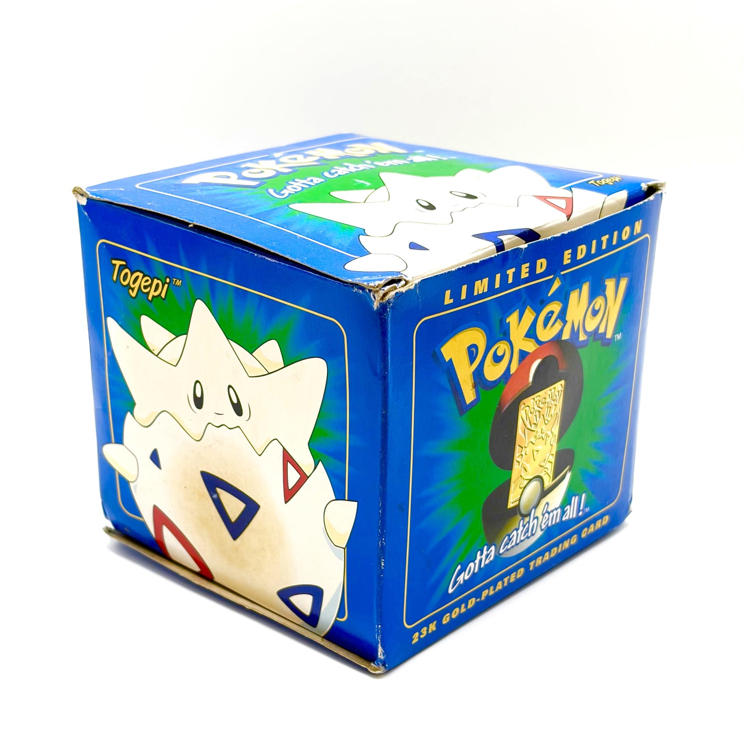 1999 Pokémon Burger King: Togepi Limited Edition 23K Gold-Plated Trading Card [Sealed]
