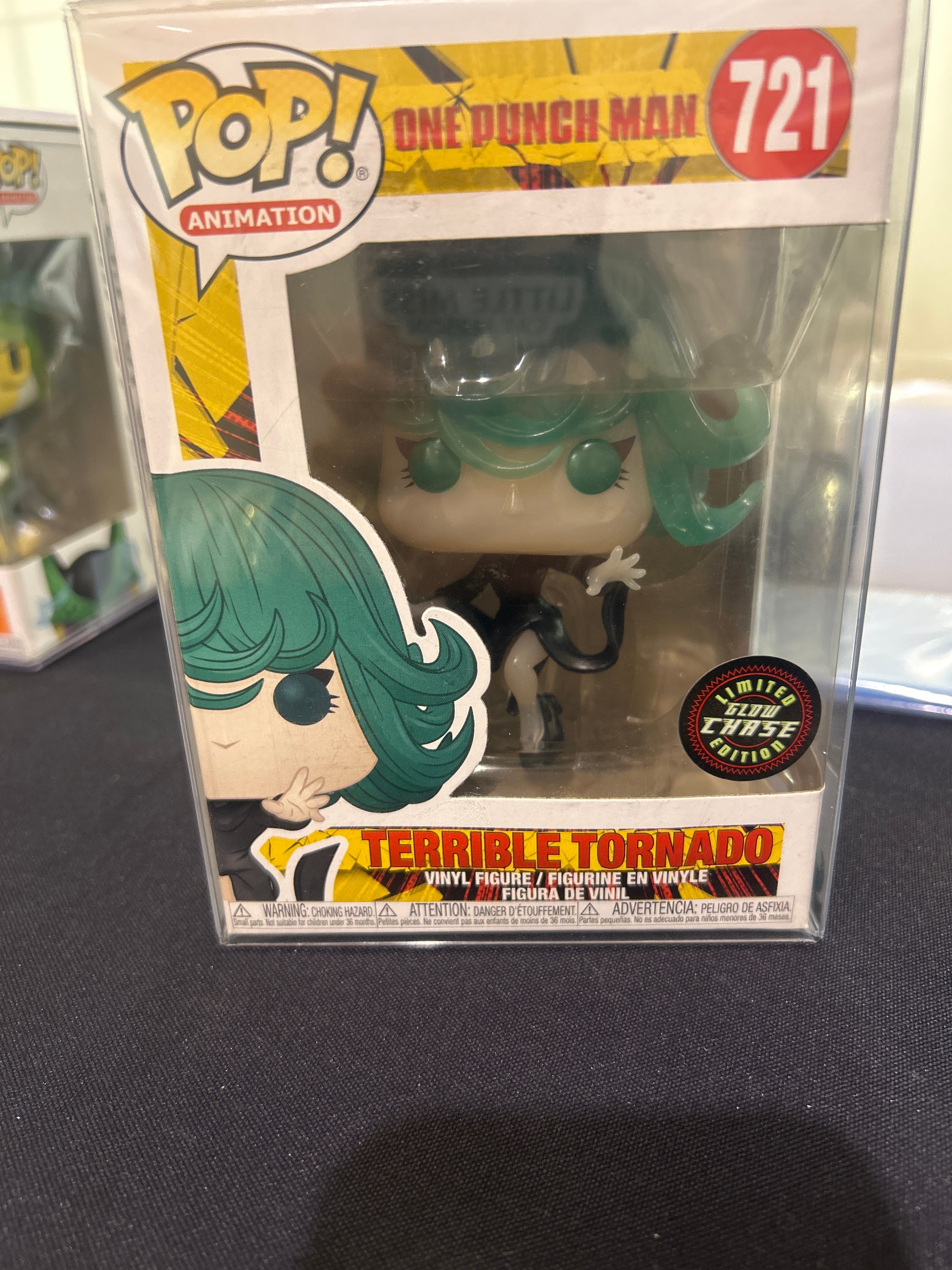 POP! Animation—One Punch Man—Terrible Tornado #721—(Glow Chase)