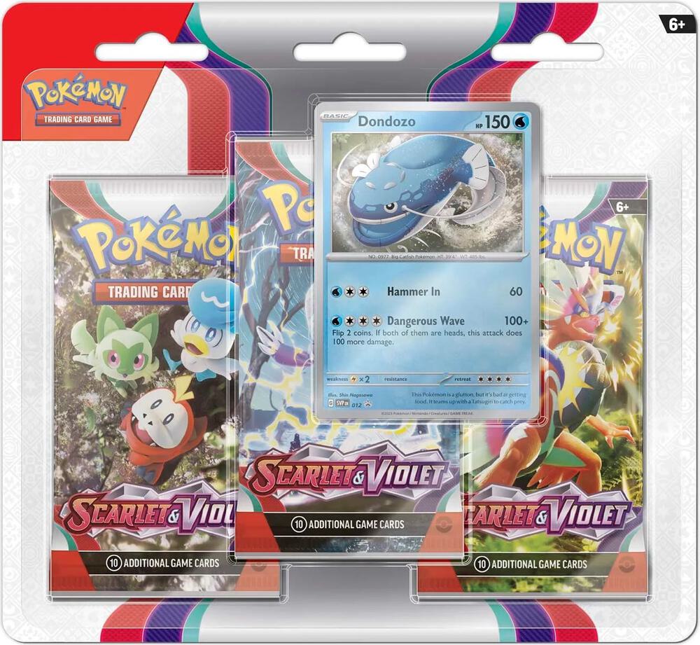 2023 Pokémon TCG: Scarlet & Violet 3 Pack Blister