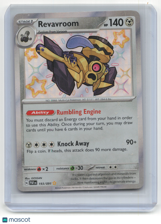 2024 Pokemon TCG Revavroom Paldean Fates #193/091