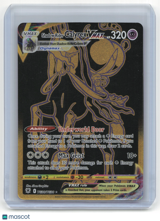 2022 Pokemon TCG Shadow Rider Calyrex VMAX Astral Radince #TG30/TG30