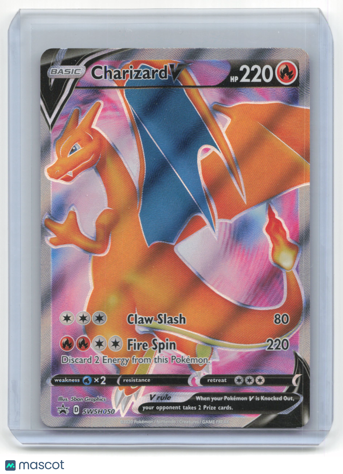 2020 Pokemon TCG Charizard V SWSH Black Star Promos #SWSH050