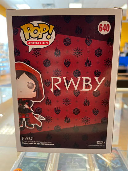 Funko RWBY: Ruby Rose #640 (Very Good) 2019 Summer Convention Exclusive