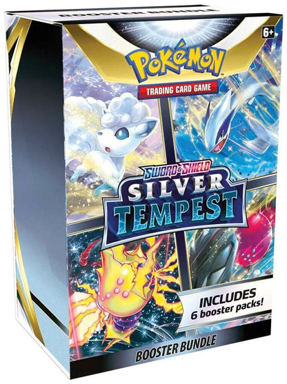 2022 Pokemon Sword & Shield Silver Tempest Booster Bundle