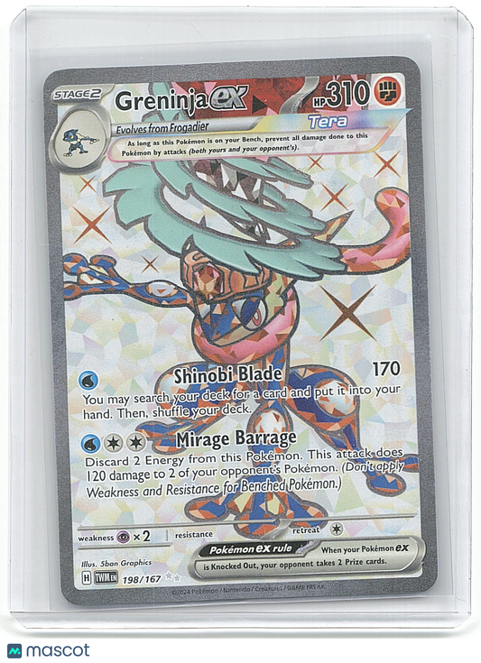 2023 Pokemon Greninja #198/167