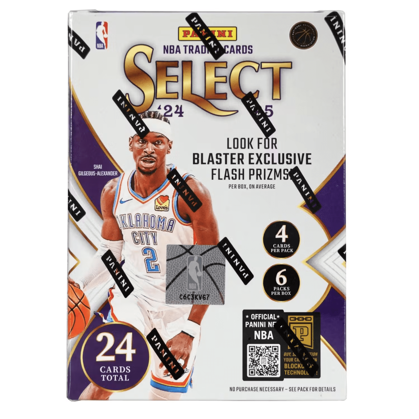 2024-25 Panini Select Basketball Blaster Box