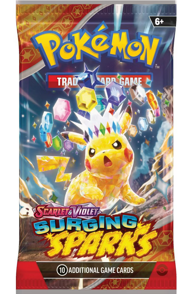2024 Pokémon TCG: Scarlet & Violet—Surging Sparks Booster Pack