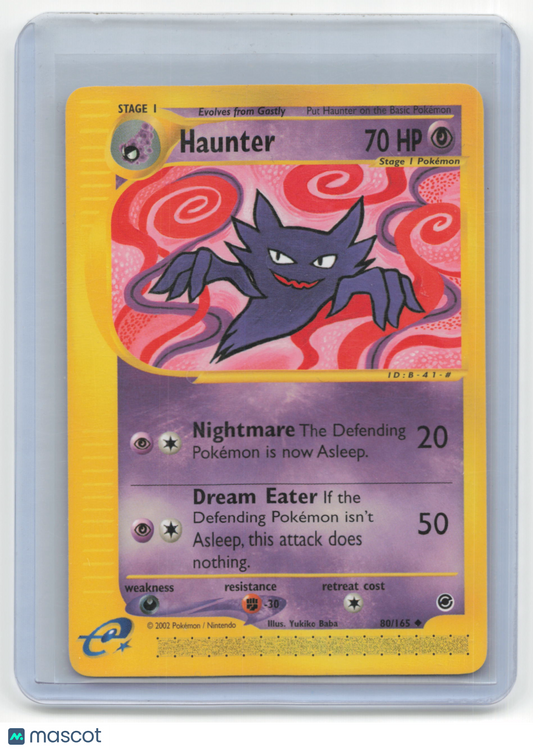 2002 Pokemon TCG Haunter Expedition Base Set #80/165