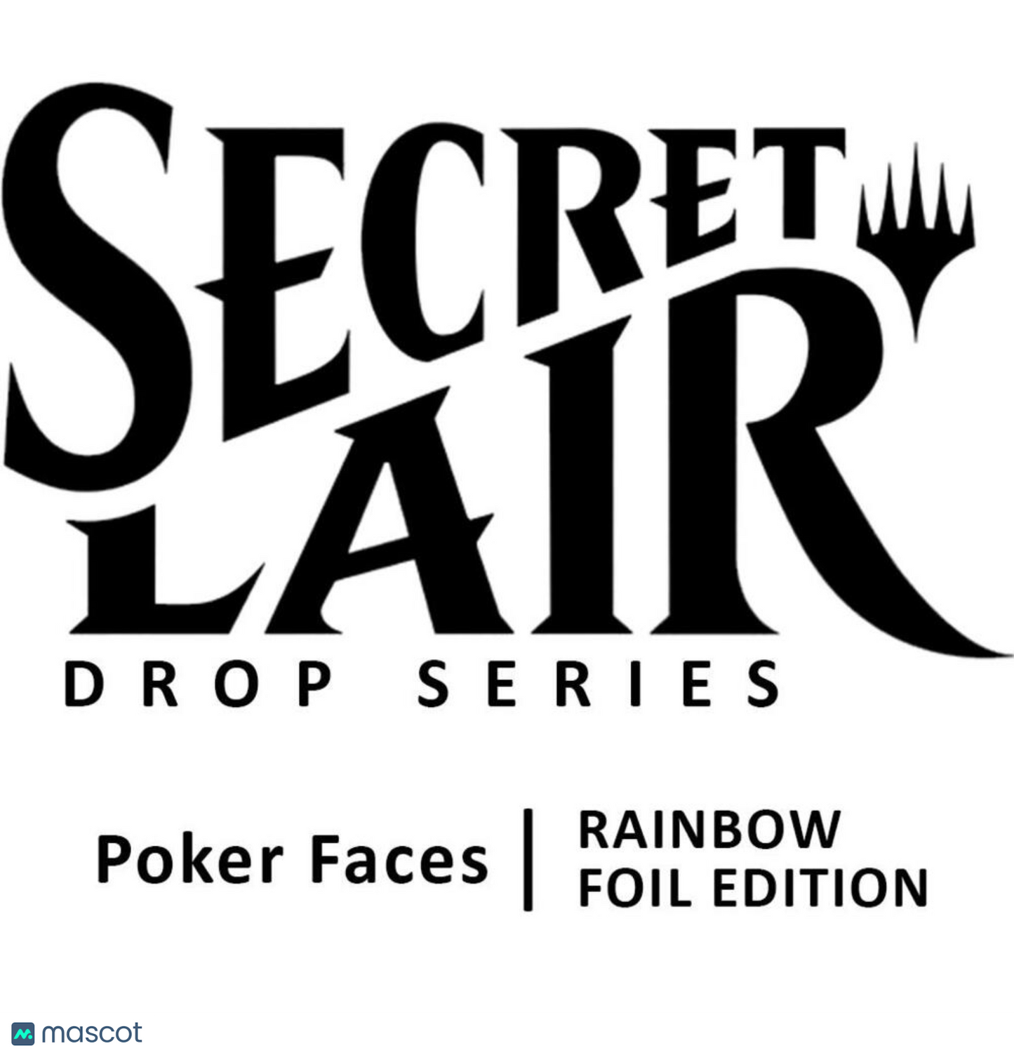 2024 Magic: The Gathering Secret Lair Drop: Poker Faces (Rainbow Foil Edition)