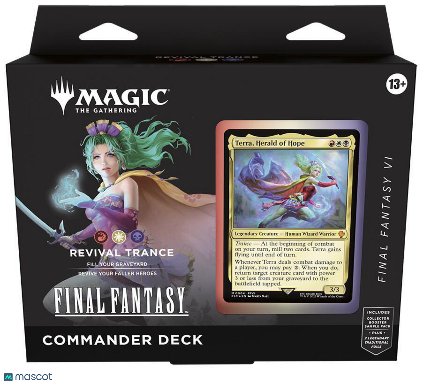 2025 Magic: The Gathering Final Fantasy Revival Trance Commander Deck