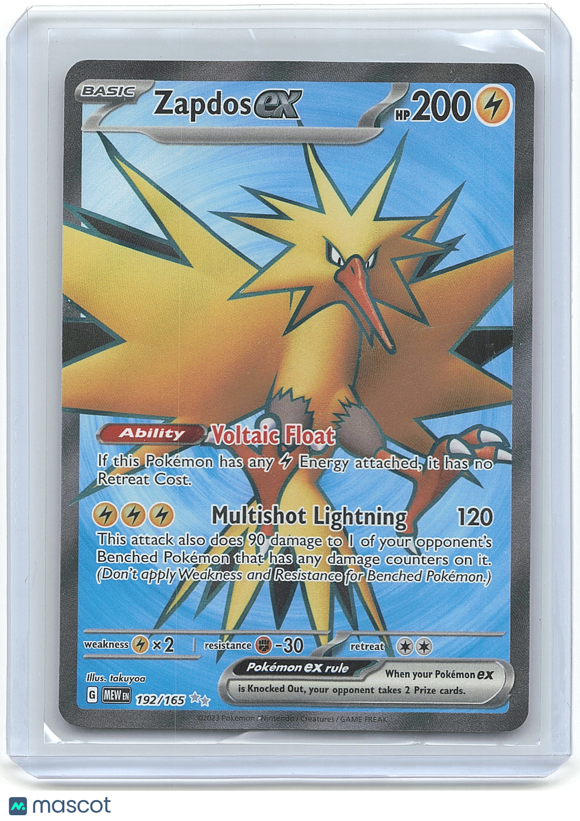 Pokémon Zapdos 2016 Pokémon XY Evolutions #29/108