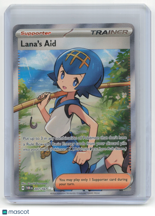 2024 Pokemon Lana's Aid Twilight Masquerade #207/167