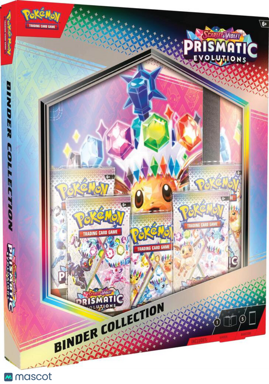 Pokemon Prismatic Evolutions Binder Box