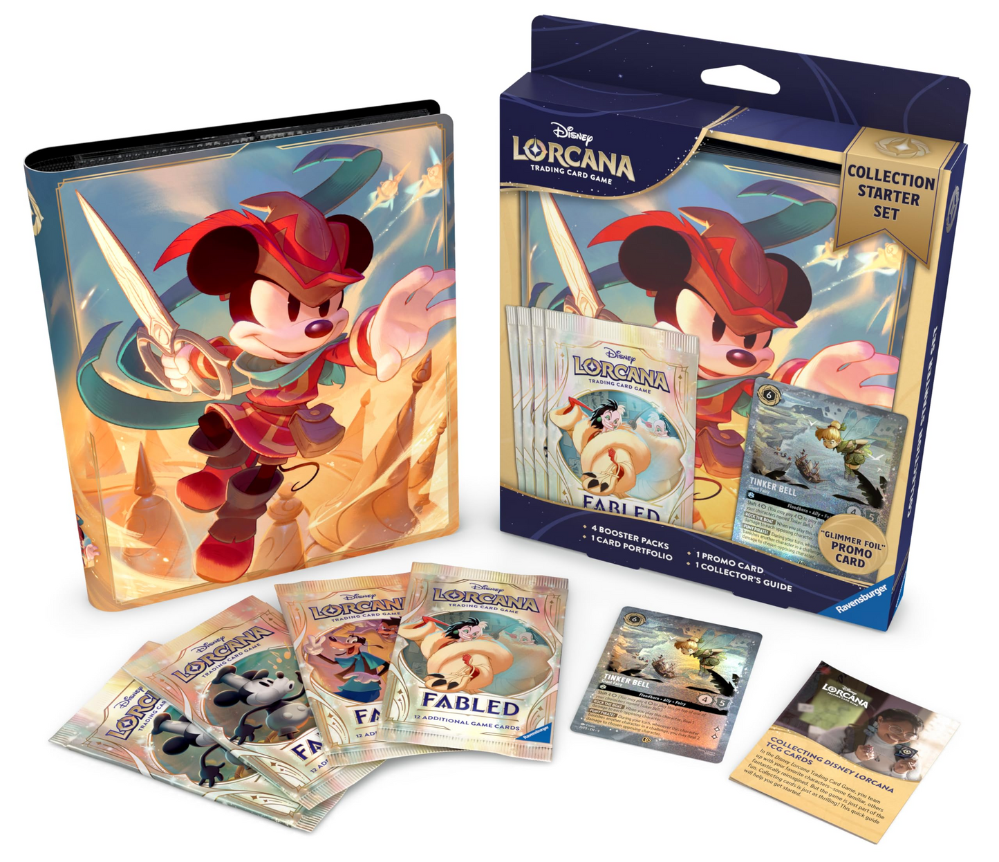 2025 Disney Lorcana TCG Fabled Collection Starter Set