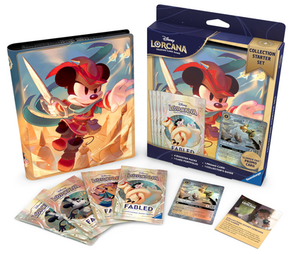 2025 Disney Lorcana TCG Fabled Collection Starter Set