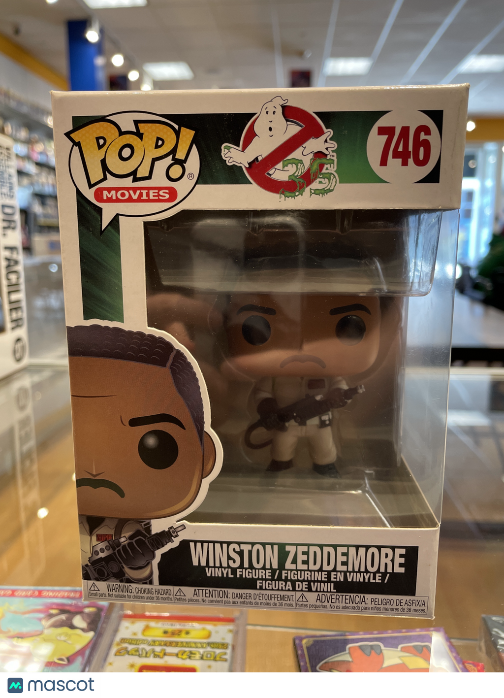 Funko Ghostbusters 35 Winston Zeddemore #746  (Good)