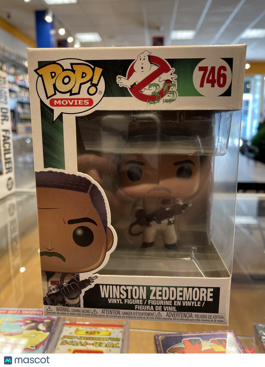 Funko Ghostbusters 35 Winston Zeddemore #746  (Good)