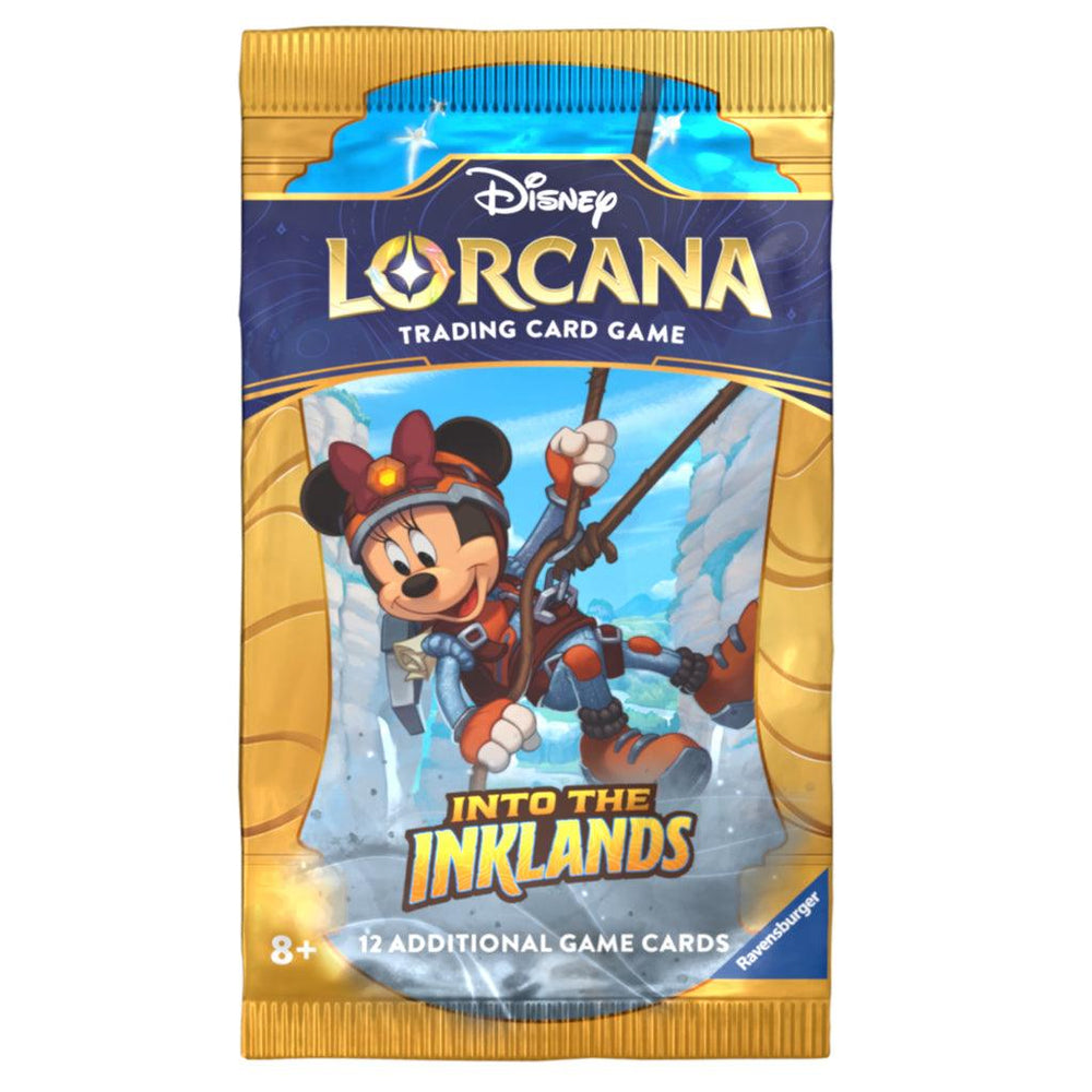 2024 Disney Lorcana TCG Into the Inklands Booster Pack