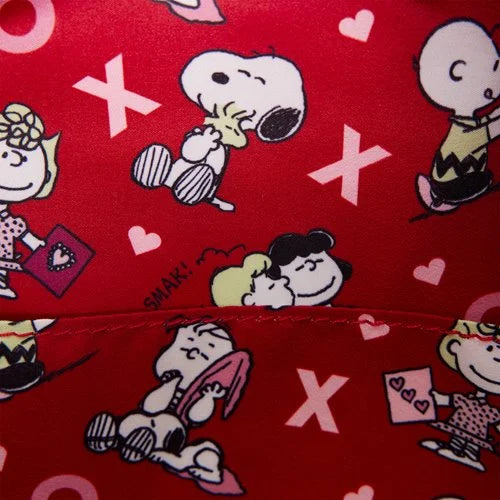 Loungefly Peanuts Snoopy Valentine's Day XO Mini-Backpack