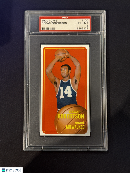1970 Topps Basketball Oscar Robertson #100 PSA 6