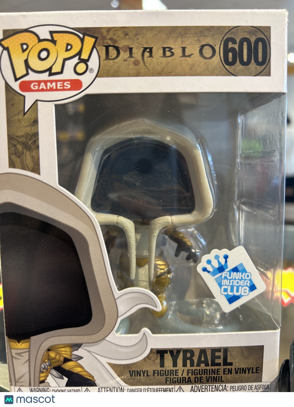 Funko Diablo Tyrael #600 (Okay)  Funko Insider Club Exclusive