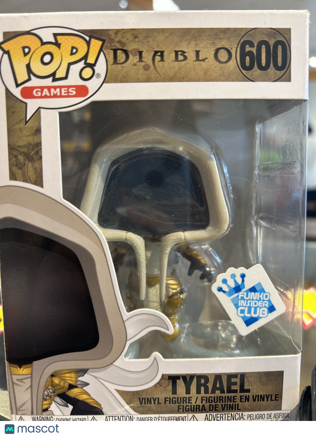 Funko Diablo Tyrael #600 (Okay)  Funko Insider Club Exclusive