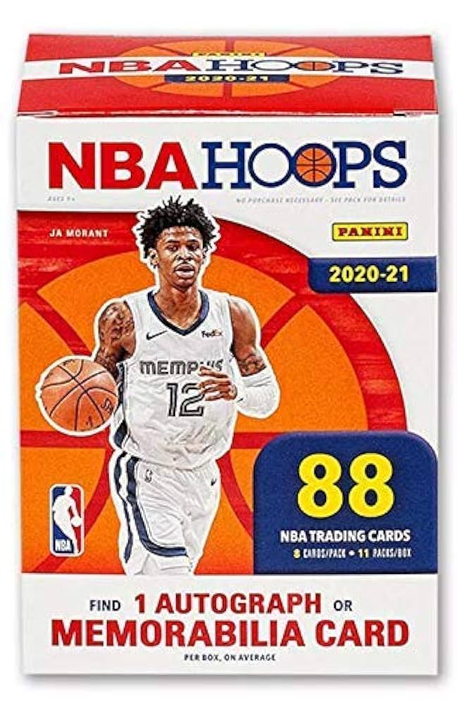 2020-21 Panini NBA Hoops Blaster Box