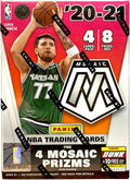 2020-21 Panini Mosaic NBA Basketball Trading Cards Blaster Box