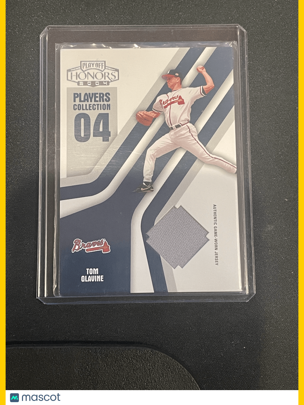 2004 Playoff Honors Baseball Tom Glavine Relic /250 #PC-95