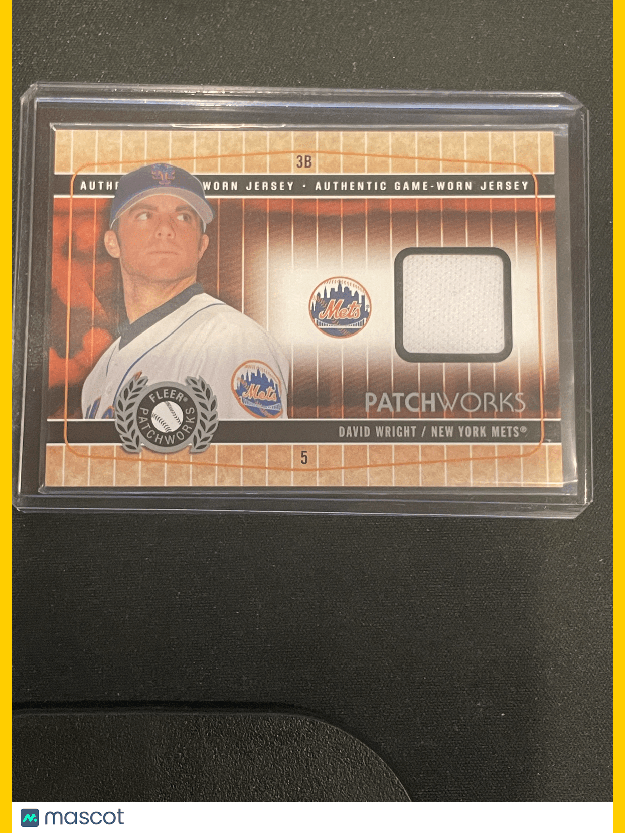 2005 Fleer Patchworks Baseball David Wright Relic #PW-DW