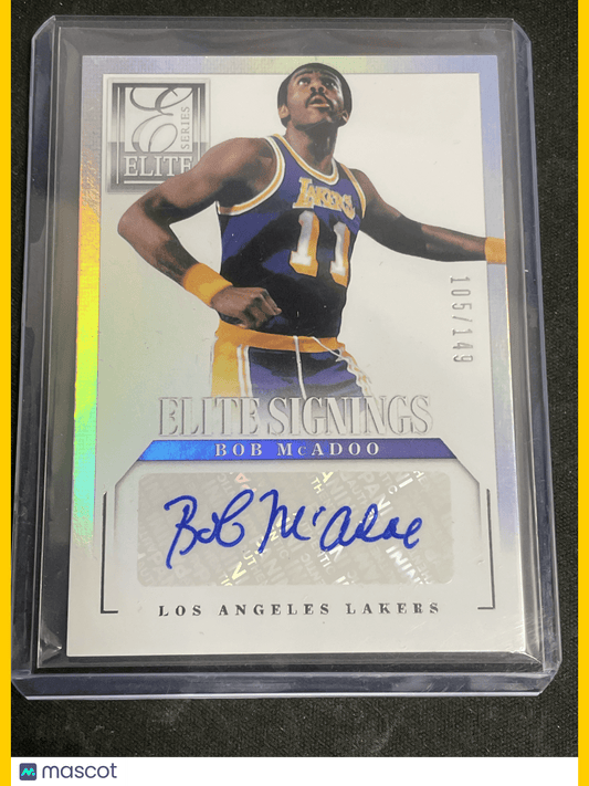 2012 Elite Series Basketball Bob McAdoo Autograph Elite Signings #6