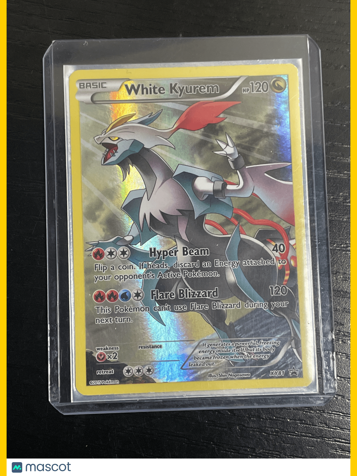 2015 Pokémon TCG White Kyurem #xy81