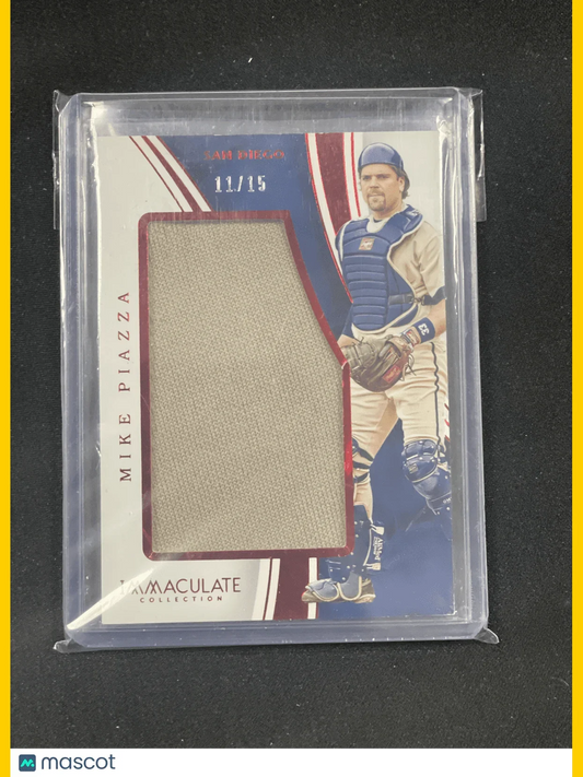 2016 Immaculate Baseball Mike Piazza Relic /15 #ISD-MP - Papa Joey's Collectibles