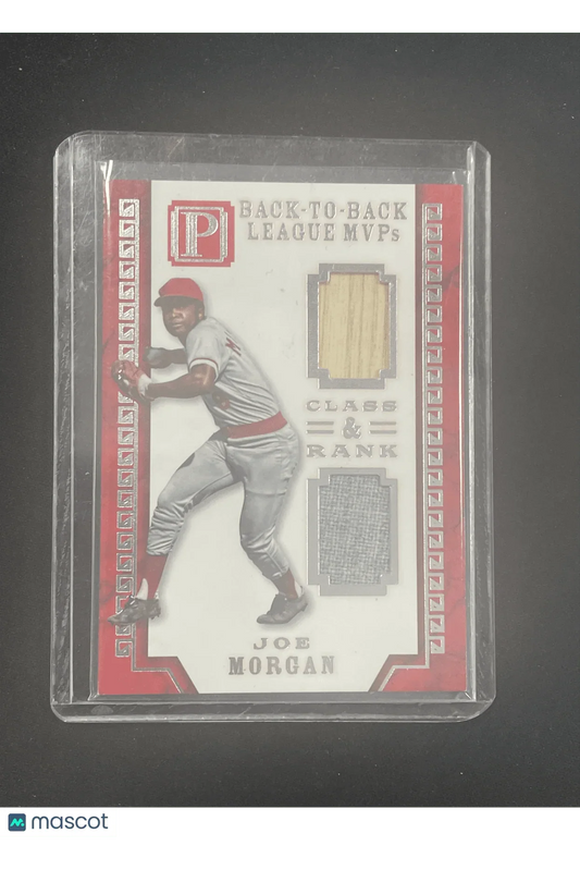 2016 Pantheon Baseball Joe Morgan Relic /99 - Papa Joey's Collectibles