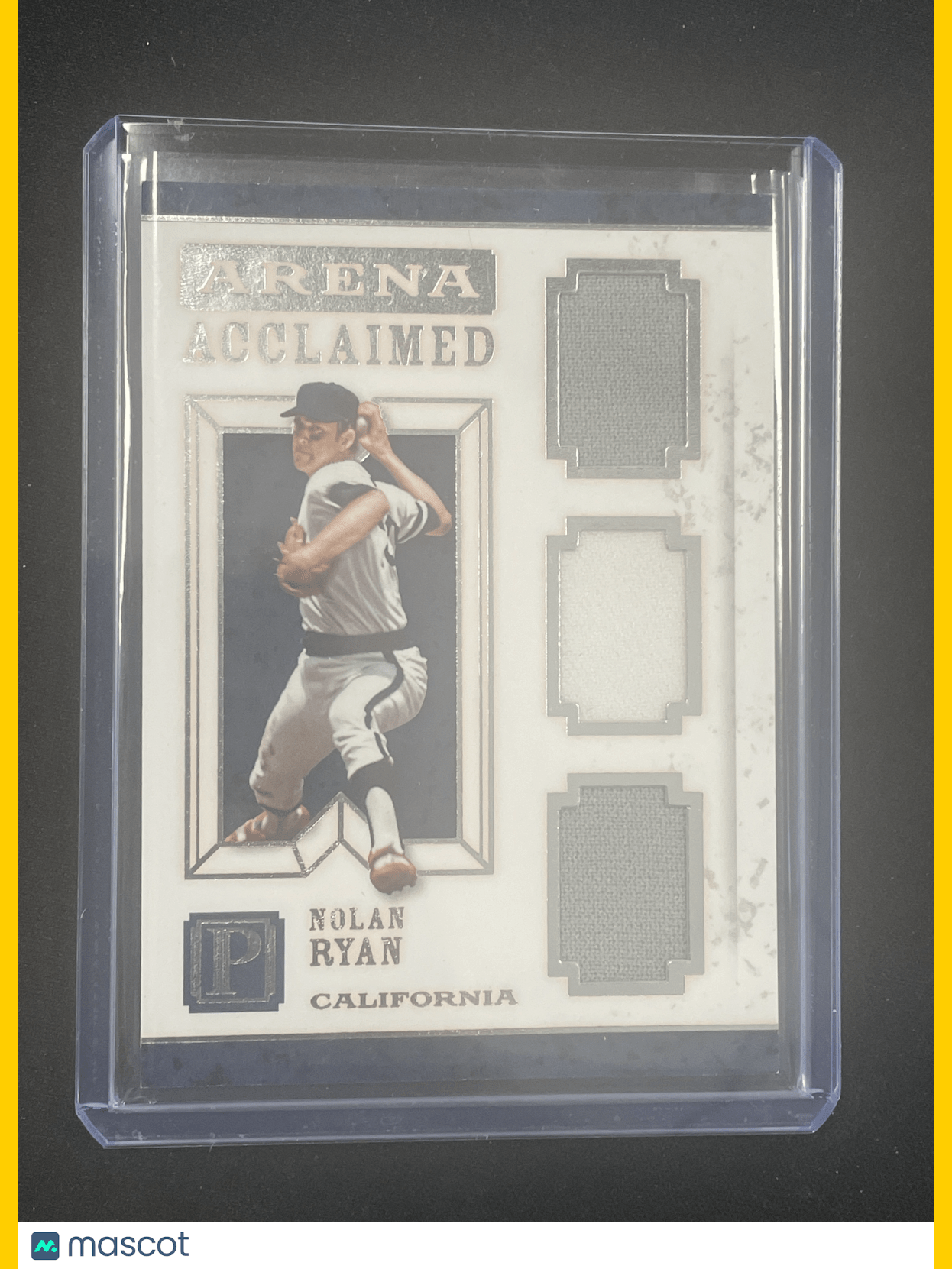 2016 Pantheon Basketball Nolan Ryan Relic /99 #AA-NR