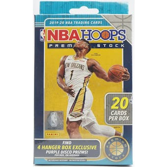 2019-20 Panini NBA Hoops Premium Stock Hanger Box