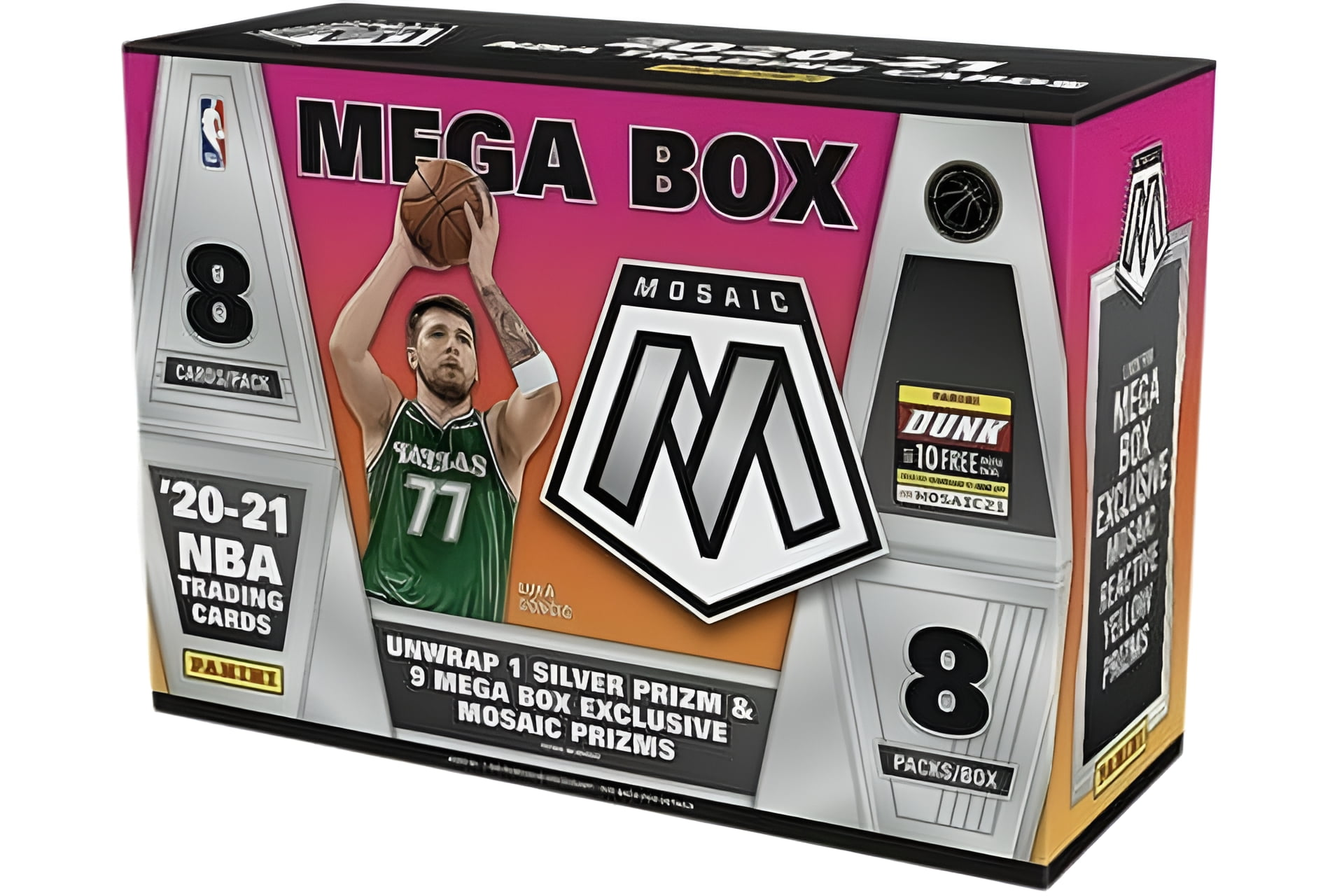 2020-2021 Panini Mosaic Basketball Mega Box