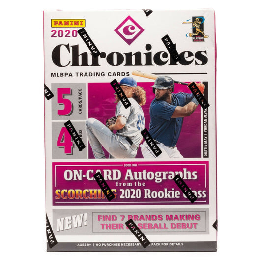 2020 Chronicles Football Baseball Blaster Box
