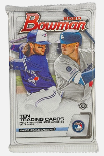 2020 Bowman Baseball Hobby Pack