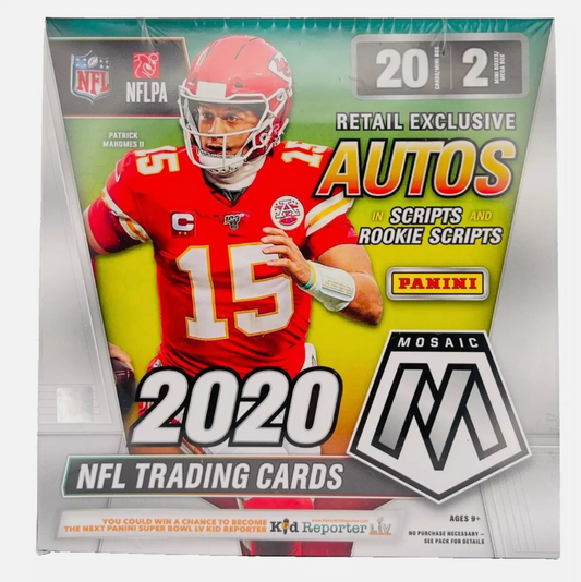 2020 Panini Mosaic Football Mega Box