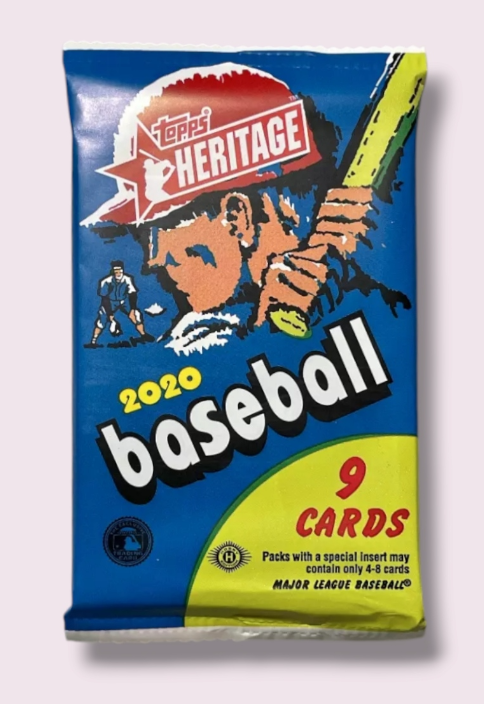 2020 Topps Heritage Baseball Hobby Pack