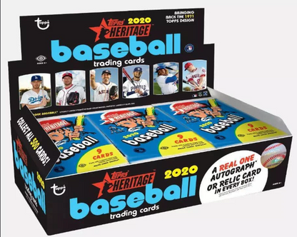 2020 Topps Heritage Baseball Hobby Pack
