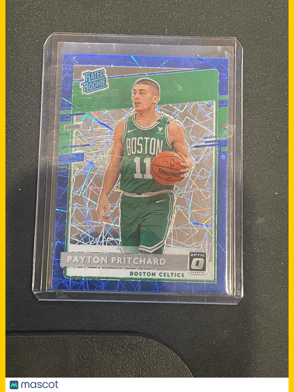 2021-22 Panini Donruss Optic Basketball Payton Pritchard Blue Velocity #176