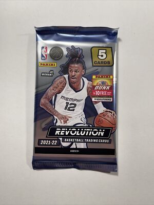 2021-22 Panini Revolution NBA Basketball Chinese New Year Sealed Hobby Pack