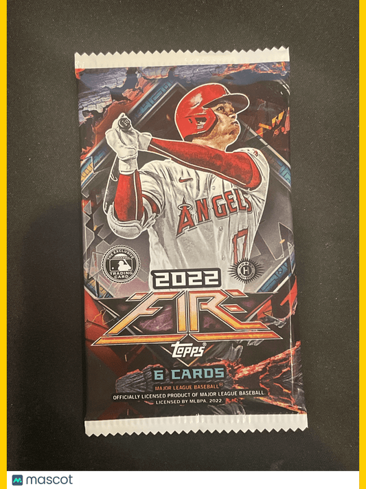 2022 Topps Fire Baseball Hobby Pack