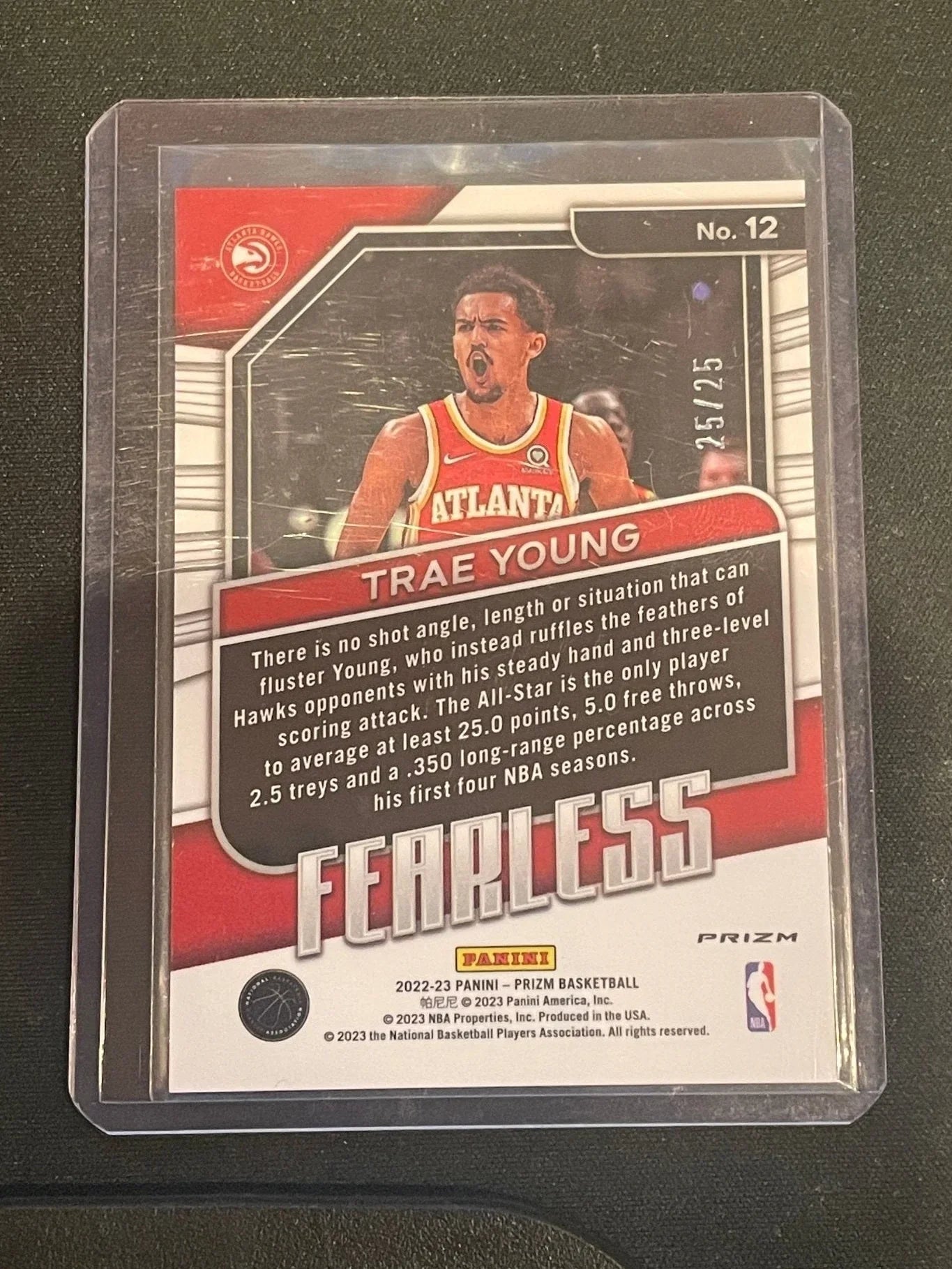 2023 2022-23 Prizm Basketball Trae Young /25 #12 - Papa Joey's Collectibles