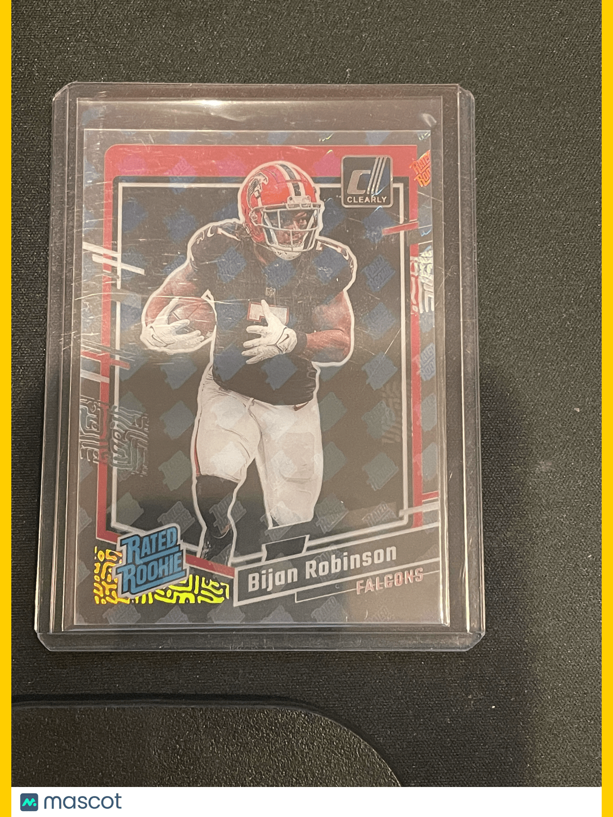 2023 Clearly Donruss Football Bijan Robinson SSP Silver #53