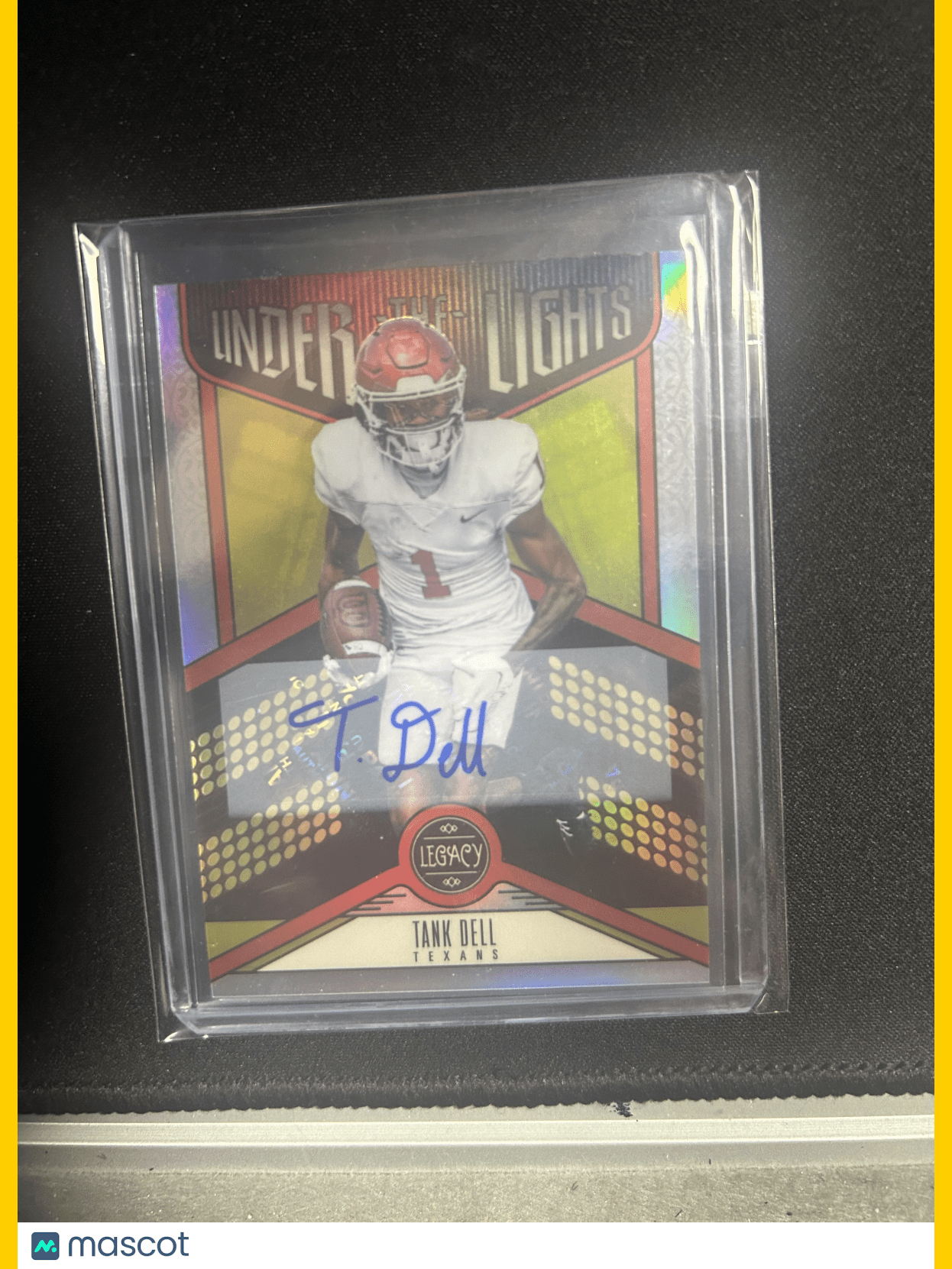 2023 Legacy Football Tank Dell Autograph #UL-TDE