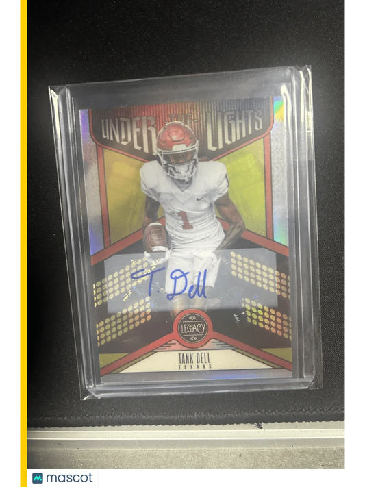 2023 Legacy Football Tank Dell Autograph #UL-TDE - Papa Joey's Collectibles